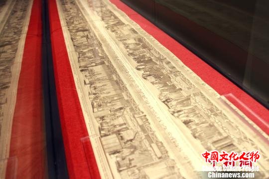 1851年英国伦敦世博会全景画卷。 供图。