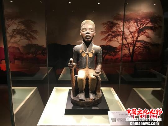 120件中部非洲珍品雕像亮相重庆