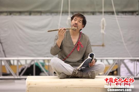 《暴风雨》在排练中。剧院供图 《暴风雨》在排练中。剧院供图