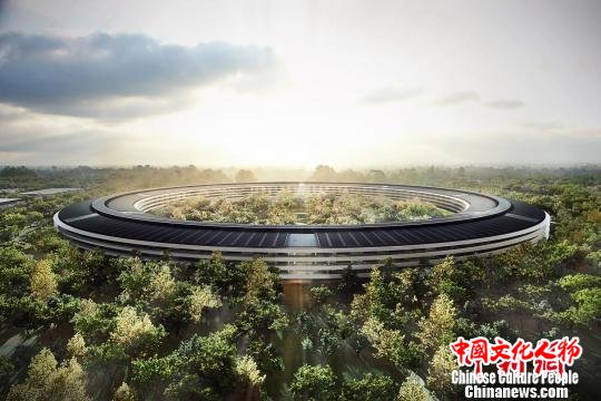 美国苹果总部 ?Foster + Partners　摄