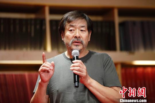 濮存昕。 牛小北 摄 濮存昕。 牛小北 摄