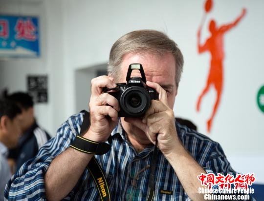 第四届中俄国际摄影展现场 张江 摄