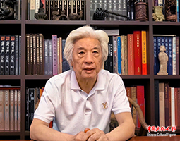 中国艺术研究院中国画院艺术委员会主任赵建成向澳门国际论坛暨“景行行止——中国画名家学术邀请展”（澳门站）发表视频致辞